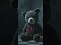 "The teddy bear hasn't changed positions... has it? 👀🧸"
