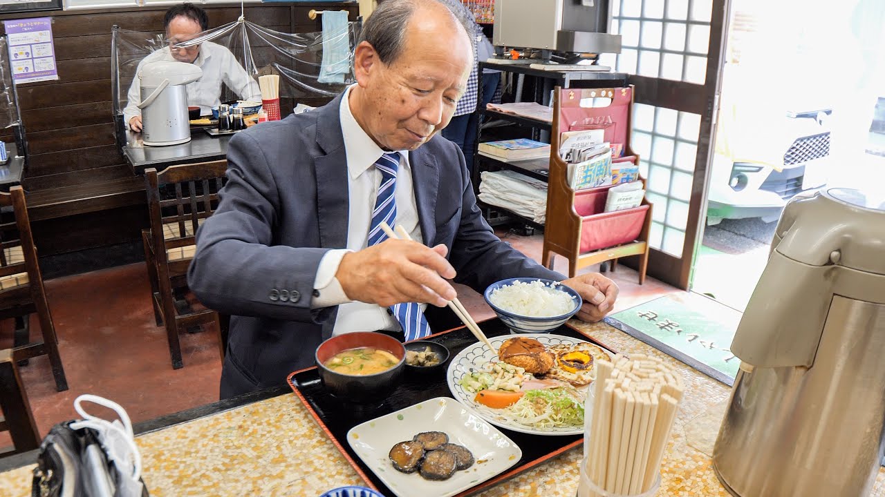 【京都市南区】かつ丼！天ぷら！働く男たちを支えるガッツリ大衆食堂の爆売れ定食メシ丨Japanese Good Old Diner