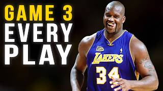Shaquille O’Neal EVERY PLAY in Game 3 | 2001 Finals vs 76ers