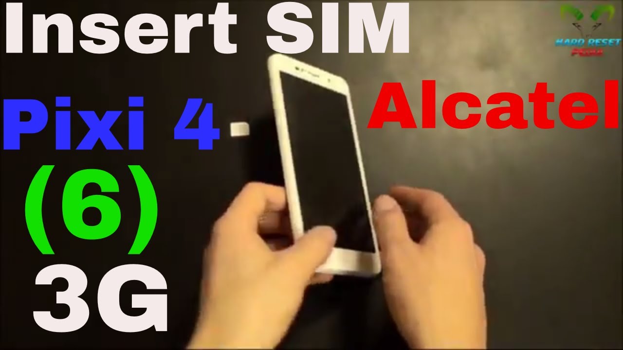 Alcatel Pixi 4 Comment Faire Fonctionner La 3g
