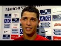 Cristiano Ronaldo&#39;s Interview After Scoring His First Hattrick For Manchester United (2008)