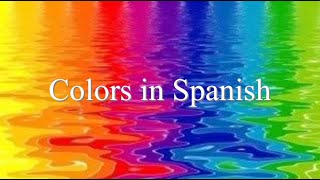 Colors (Spanish)