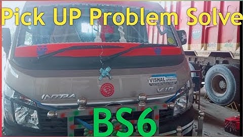 Tata Intra BS6 Poor Pick Up Problem Solve [Ranjit Kumar Tech ]