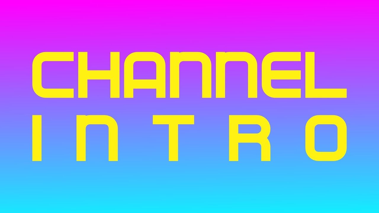 AMK Tech Channel Intro | 2019