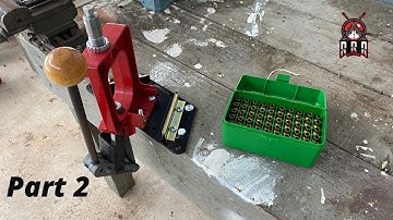 Reloading Bench Vlog Project:  Part 2