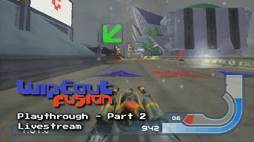 J.W. Tech Live Stream: WipEout Fusion Playthrough (Part 2) - 15th March 2025