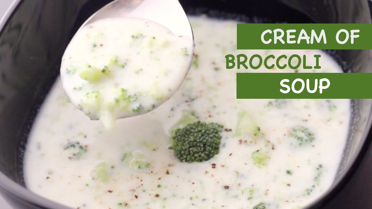 Cream of Broccoli Soup - Cooking With Coit