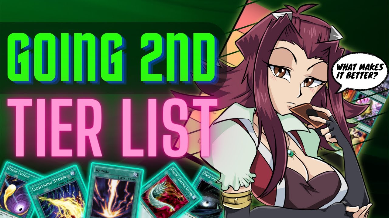 best go second cards yugioh Yu-Gi-Oh! - Goblin (MFC-013) - Magicians Force - Unlimited Edition I Ranked The BEST Going