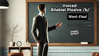 The Example of Voiced Bilabial Plosive b #english #englishpronunciation #learnenglish