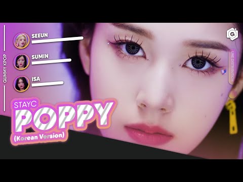 STAYC - 'Poppy' (Kor Ver.) (Line Distribution) LAYOUT TEST