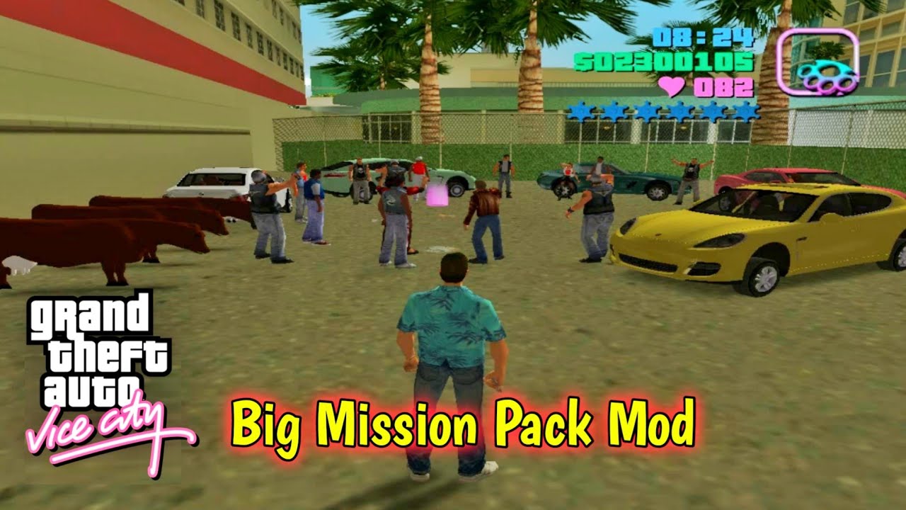 Download GTA Grand Theft Auto: Vice City MOD APK v1.12 (Large