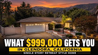 $999K Glendora Dream Home 😳 Single-Story Retreat With Mountain View’s