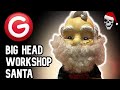 Gemmy Animated Big Head Santa (Workshop Version) Review! 🎅