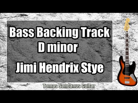 bass-backing-track-d-minor---dm---all-along-the-watchtower-style--jimi-hendrix-classic-rock-no-bass