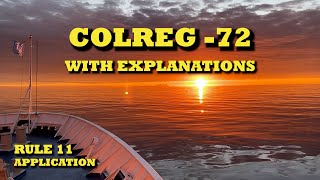 Colregs with explanation | Rule 11 - Application screenshot 1