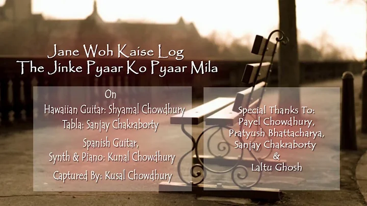 Jaane Woh Kaise By Shyamal Chowdhury | On Electric...