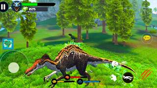 SPINOSAURUS ATTACK! Jurassic Clash Primal Dino Sim Part 3 screenshot 2