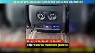 For Mitsubishi V97V93 Pajero Rear USB Charger Inverter Plug Socket Modification Pajero 4 Armrest