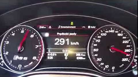 Audi RS6 C7 launch control
