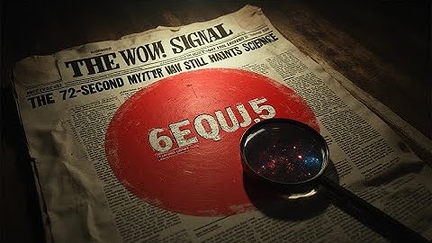 The Wow! Signal:The 72 Second Mystery That Still Haunts Science