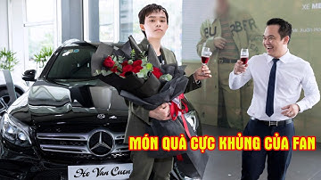 Hồ Văn Cường xúc động nhận được món quà cực khủng do fan tặng