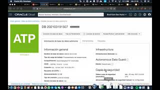 COMO CONECTAR ORACLE SQLDEVELOPER A UNA BASE DE DATOS EN ORACLE ACADEMY CLOUD