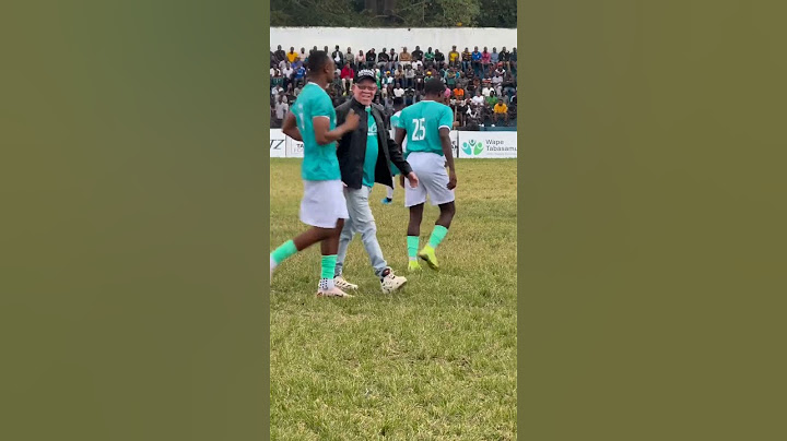 Manara anogesha tamasha la wape tabasamu Morogoro. Awa kocha wa team Kibwana dhidi ya Job.