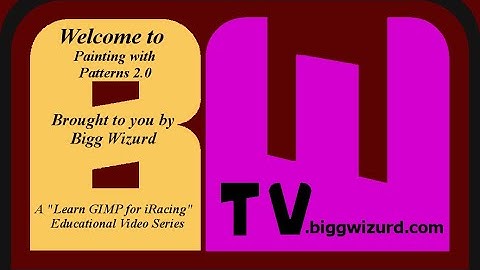 Painting iRacing Cars with GIMP