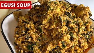 HOW TO MAKE DELICIOUS NIGERIAN EGUSI SOUP | easy recipe screenshot 1