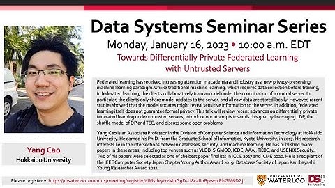 Towards Differentially Private Federated Learning with Untrusted Servers