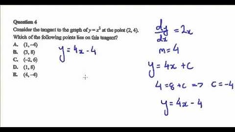 2015 VCAA Maths Methods Solutions Exam 2 Multiple Choice Q4