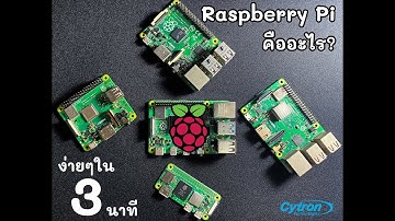 Raspberry Pi คืออะไรใน 3 นาที?