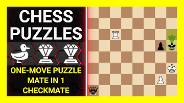 Chess Puzzles to Practice. Themes: One-move puzzle, Mate in 1, Checkmate. Learn Chess