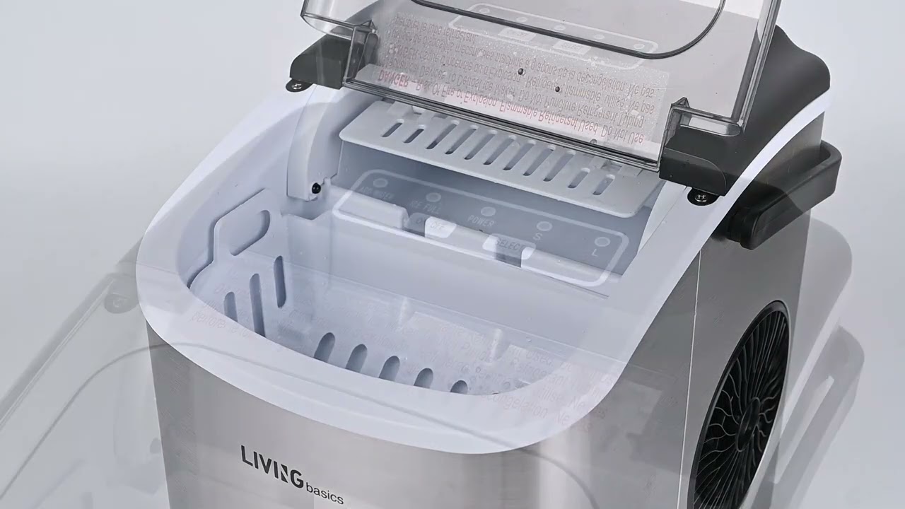 Silonn Countertop Ice Maker - Self-Cleaning Ice Machine with Ice Scoop  Review 