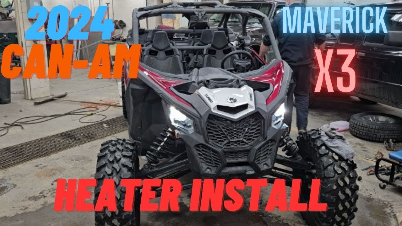 Как установить обогреватель Maverick X3