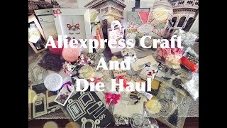 Craft and Die Haul From Aliexpress...