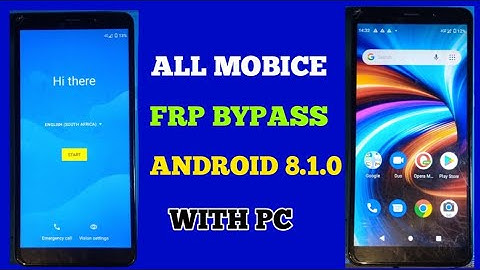 All Mobicel Phones - FRP Bypass (New Method) Android 8.1.0 Google Account Remove Unlock Without PC
