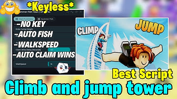 Climb and Jump Script Showcase | Vault Hub Auto Win & Auto Buy Features |  Keyless