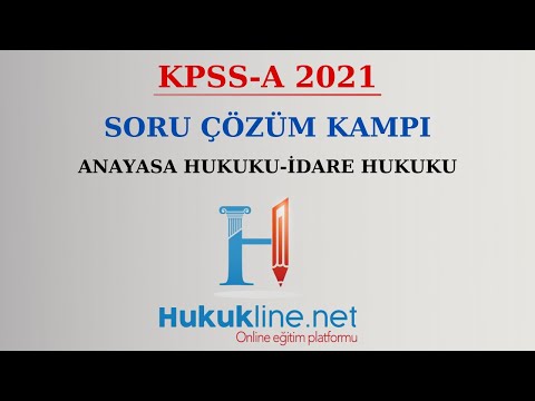 ANAYASA HUKUKU-İDARE HUKUKU