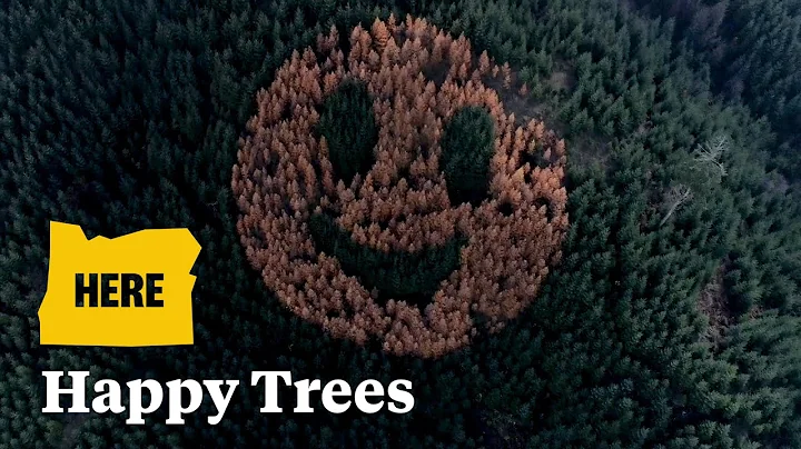 A smiley face emerges from Oregon hillside every f...