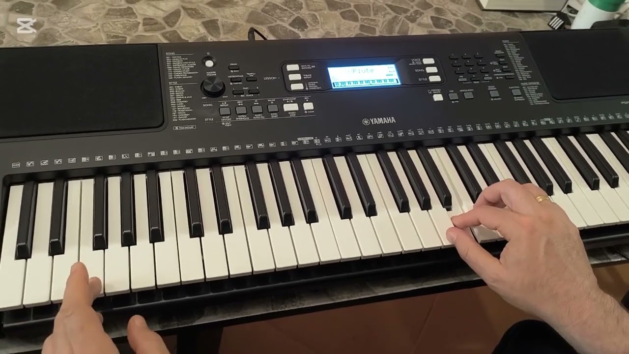 Музикални уроци на синтезатор - част 2