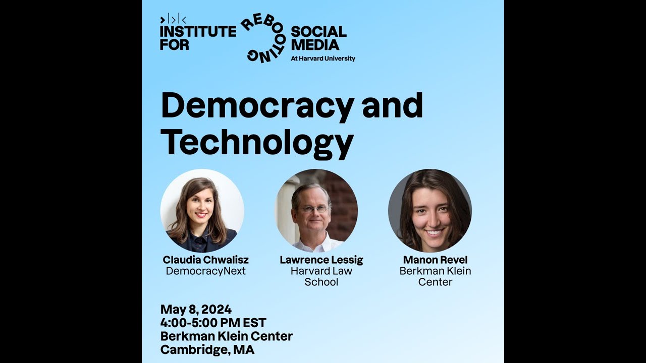 Democracy and Technology