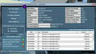 VAFS - TRACK FLIGHT - UPLOADING / SAVING YOUR 1ST FLIGHT