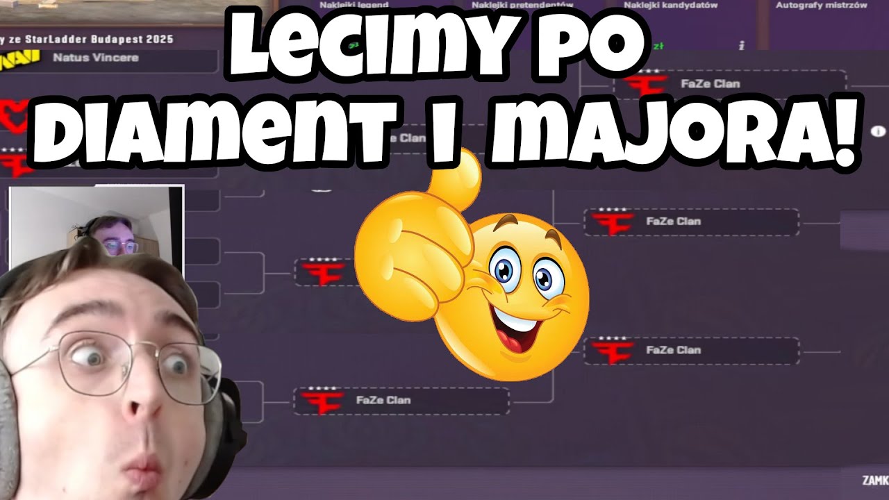 BARDZO PRZYZIEMNY PICKEM i POGADANKA! - Playoffy Majora Budapeszt 2025 🙂