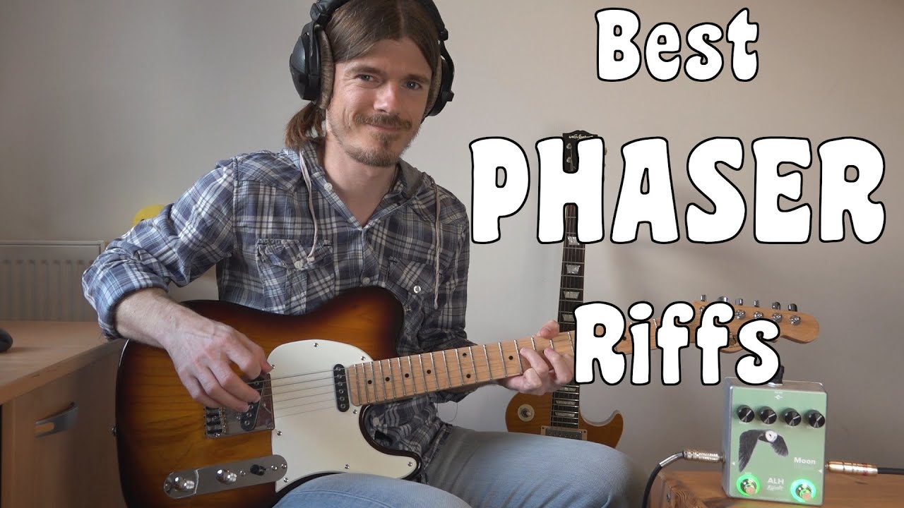 The Best PHASER  Guitar Riffs (ALH Effects Moon Phase + Strymon Iridium)