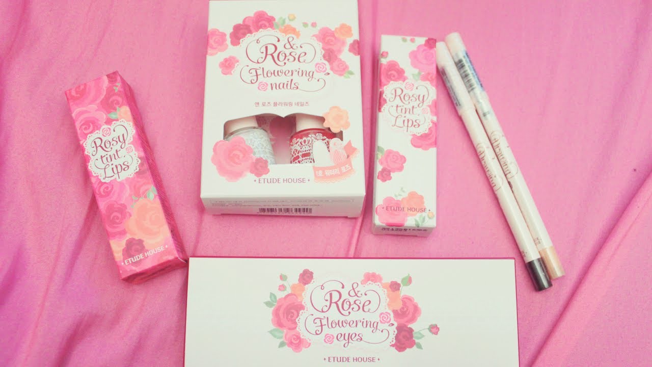 Etude House Rose Collection Review YouTube
