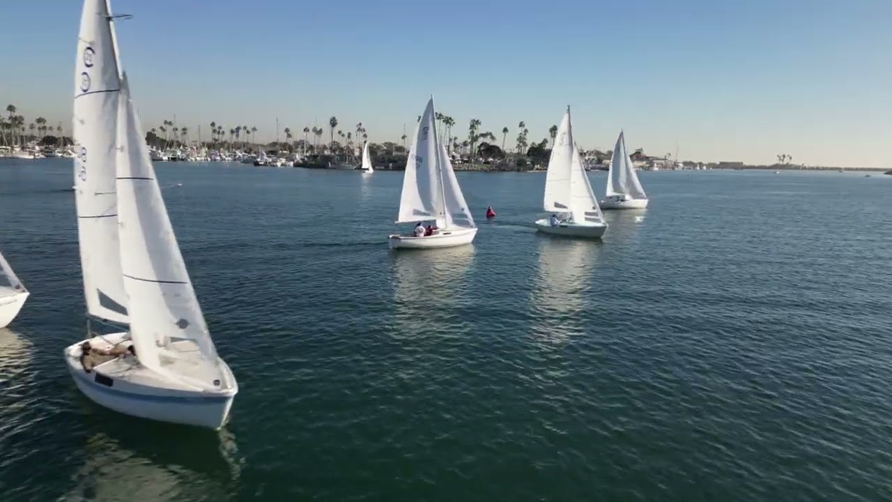 2024 Christmas Fun Run   Race 6 abandoned   Cal 20 start