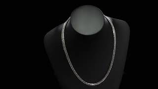 Platinum Necklace 5PR015 6mm