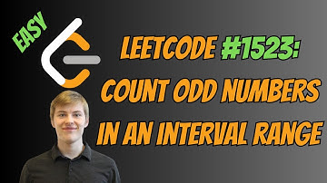 Leetcode Solutions: Problem 1523 - Count Odd Numbers in an Interval Range