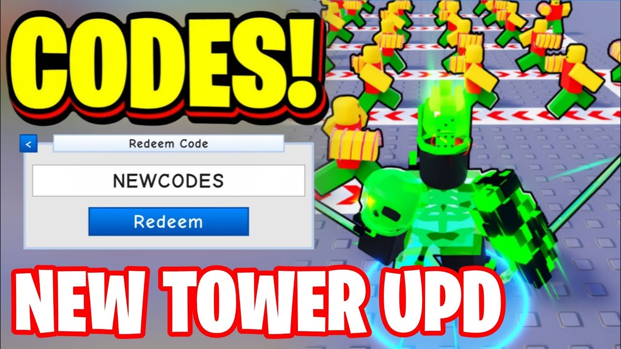 *NEW TOWER* ALL WORKING TOWER UPDATE CODES FOR RETRO TOWER DEFENSE! ROBLOX RETRO TOWER DEFENSE CODES
